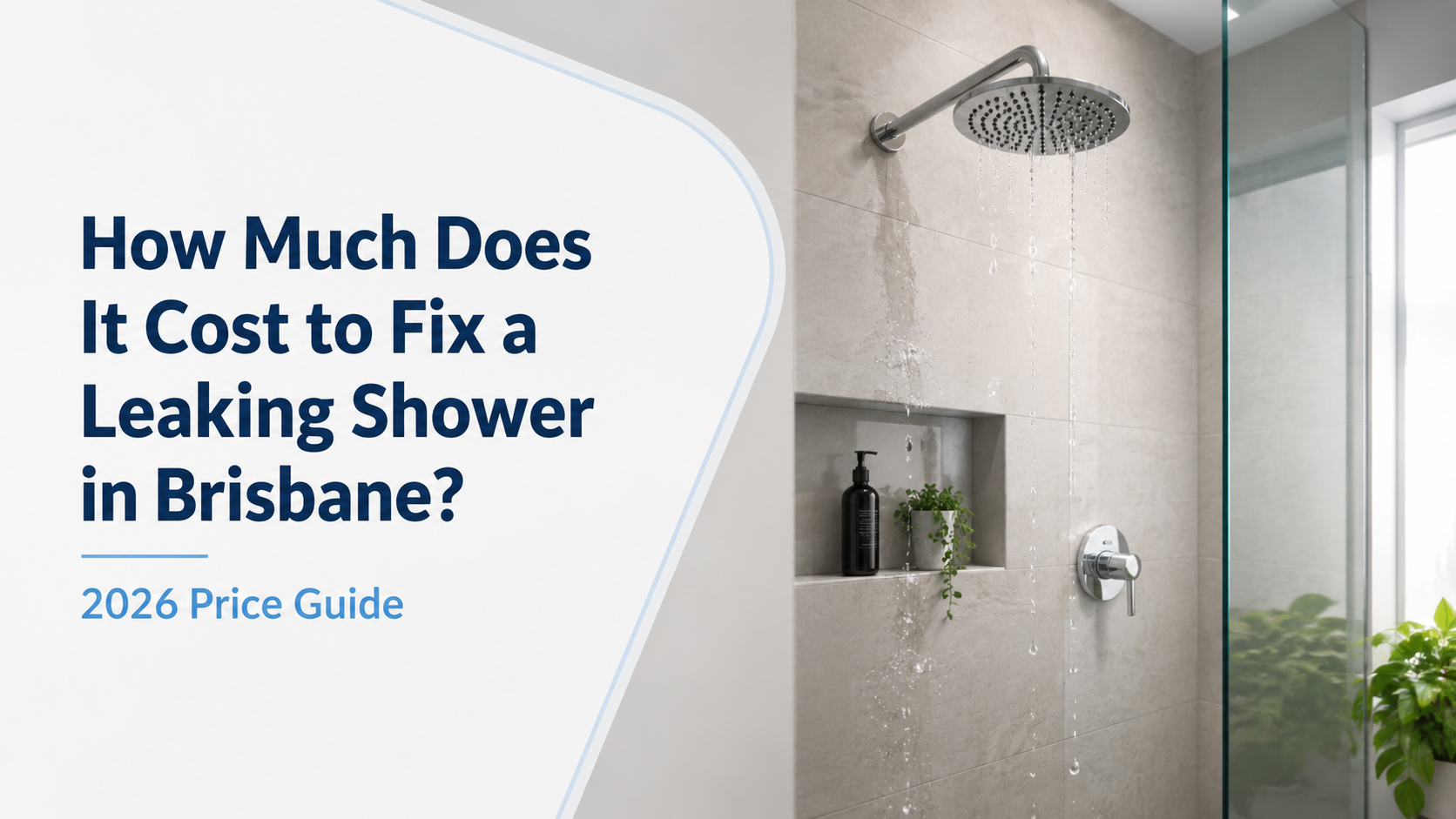 Leaking Shower in Brisbane